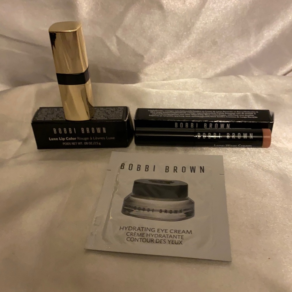 Bobbi Brown lips and eyes